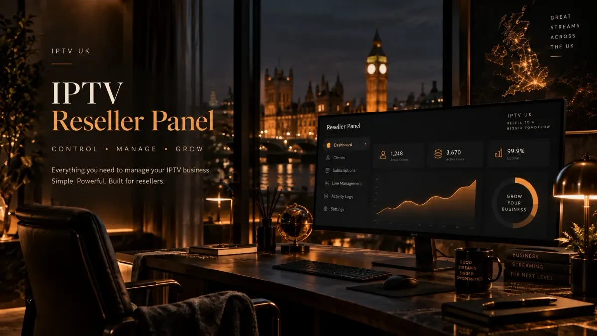 Tvimate 4K IPTV reseller panel information for UK enquiries