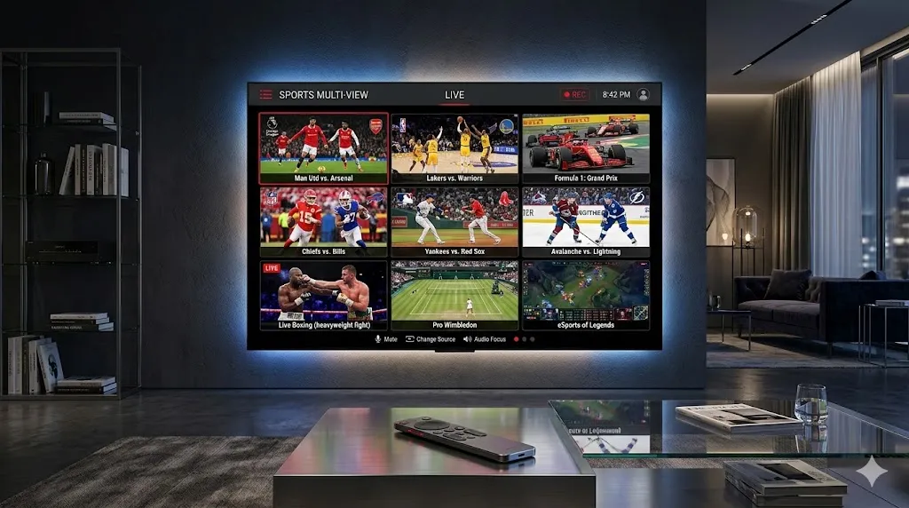 TiviMate Multi-view vs Sparkle Player setup