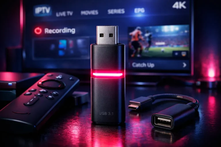 Max Size USB for TiviMate Recording Setup