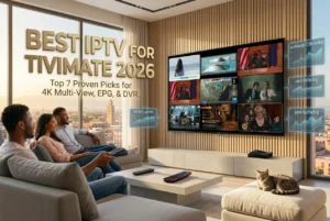 Best IPTV for TiviMate 2026 top 7 providers 4K multi-view setup